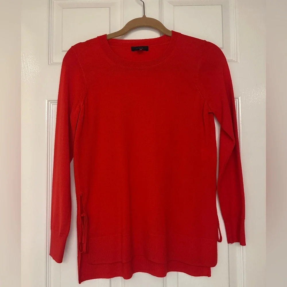 J.Crew Orange Tunic Sweater - Size XS